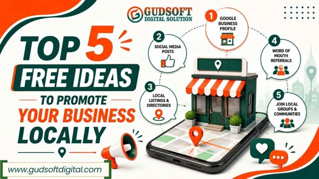 Top 5 Free Ideas to Promote Your Business Locally