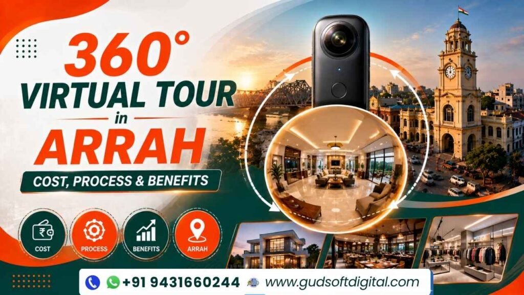 360° Virtual Tour in Arrah: Cost, Process & Benefits