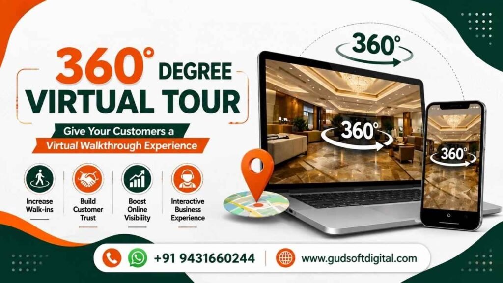 360 Degree Virtual Tour : Boost Trust & Conversions