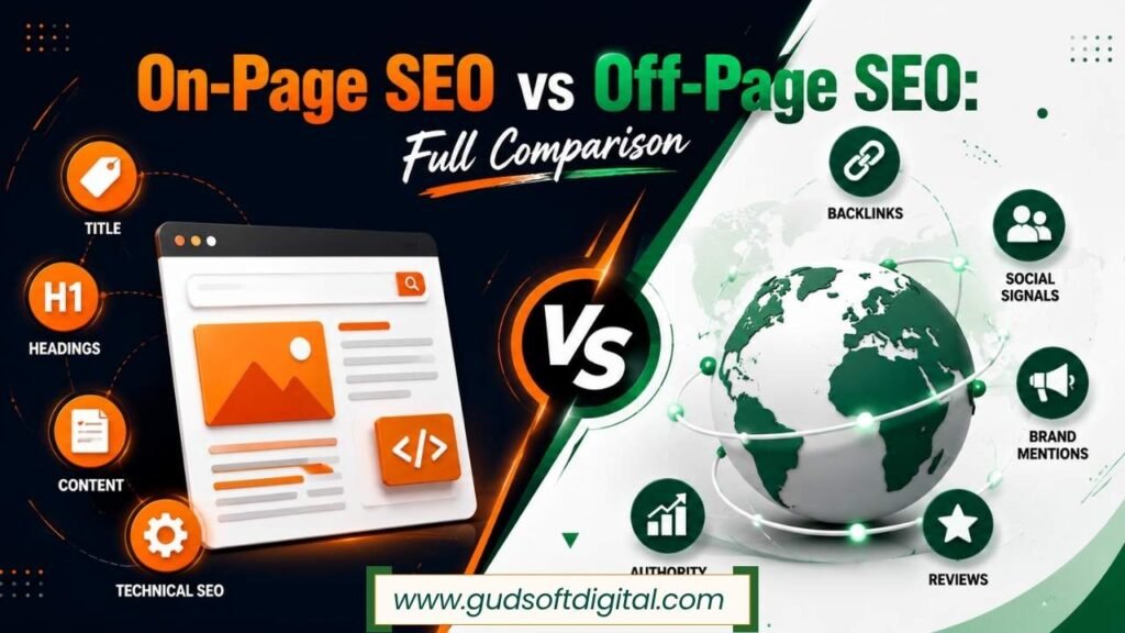 On-Page SEO vs Off-Page SE