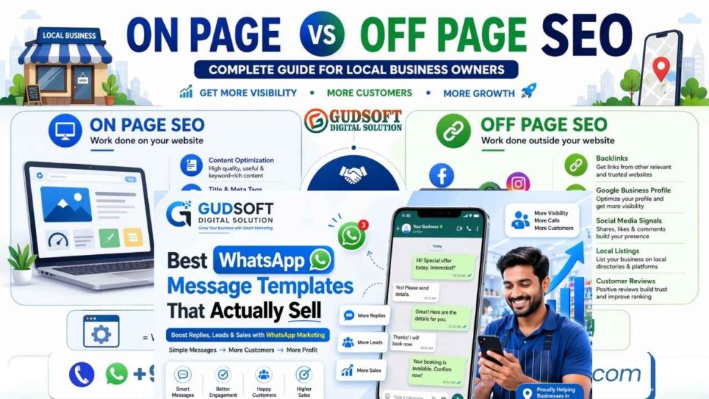 On Page vs Off Page SEO