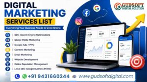 Digital Marketing Services List