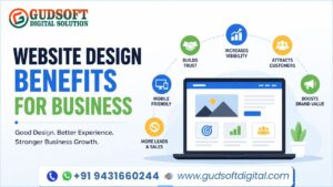 website design benefits for business