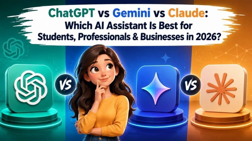 ChatGPT vs Gemini vs Claude
