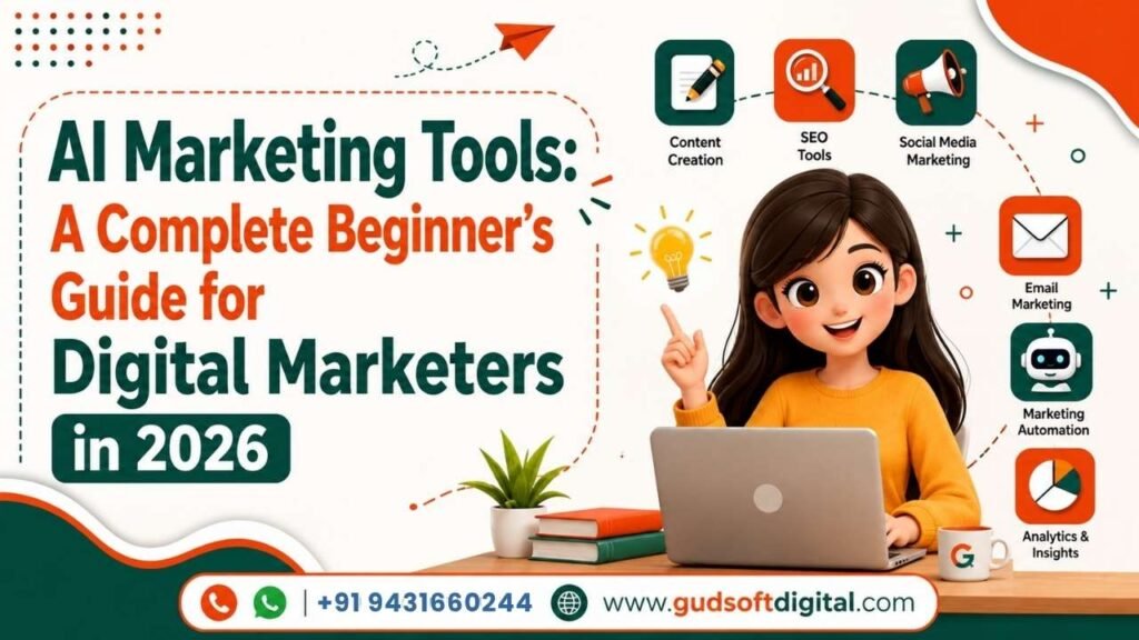 AI Marketing Tools: A Complete Beginner’s Guide for Digital Marketers in 2026