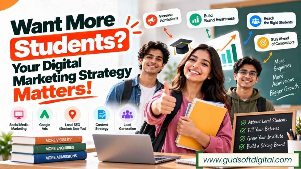 Digital Marketing for Coaching Institutes: What Fills Batches